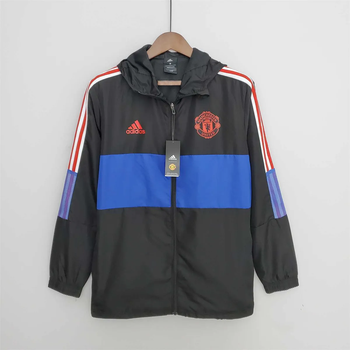22-23 Manchester United blackblue windbreaker 8