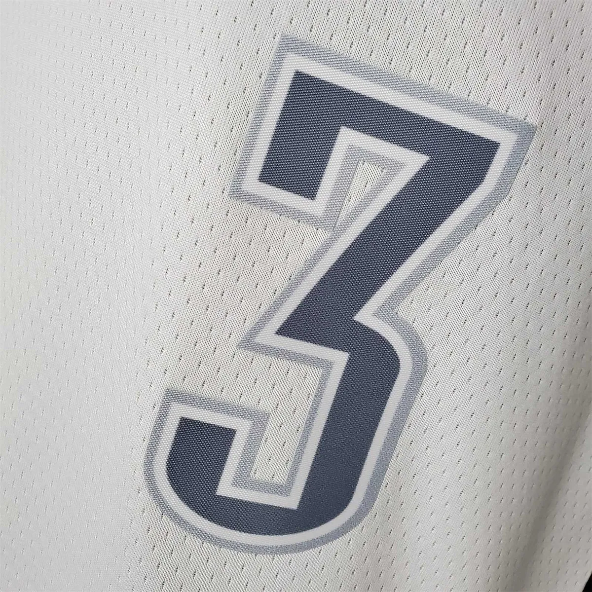 75th Anniversary 2202 Season Oklahoma City Thunder PAUL#3 City Edition White NBA Jersey 8