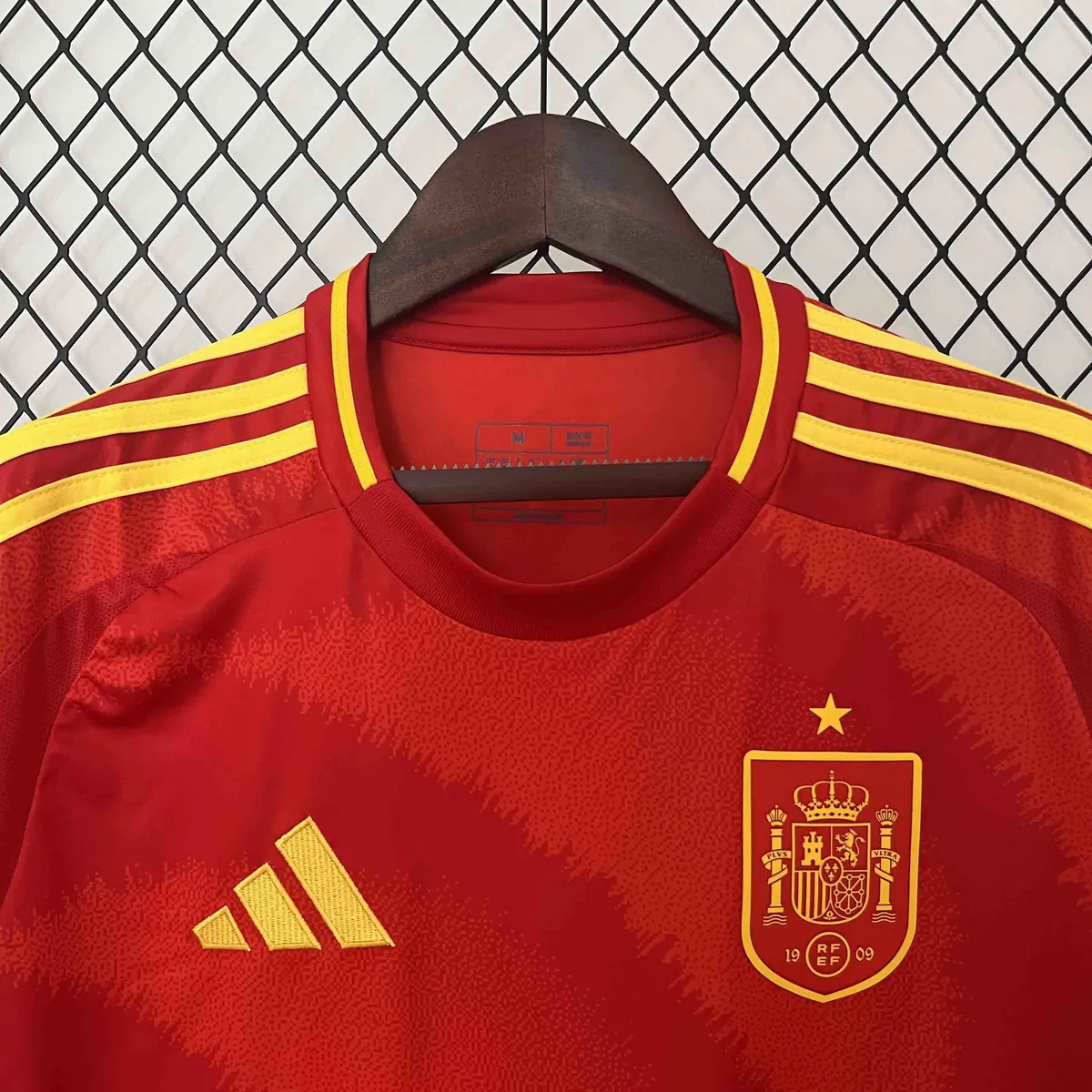 2024 Spain Home Kit UEFA Euro Shirt Jerseys Supllier Yupoo 3