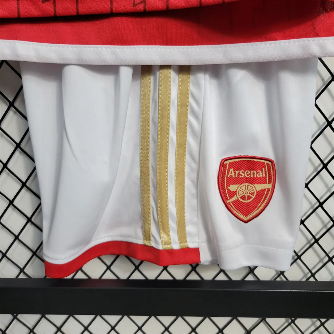 23-24 Arsenal home kids kit 3