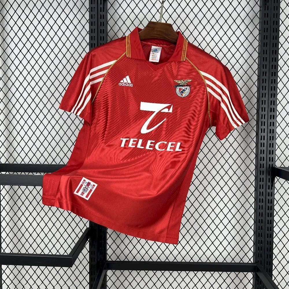 98-99 Benfica Home Retro Kit Vintage Shirt Sino AAAAJersey Supply Yupoo 7