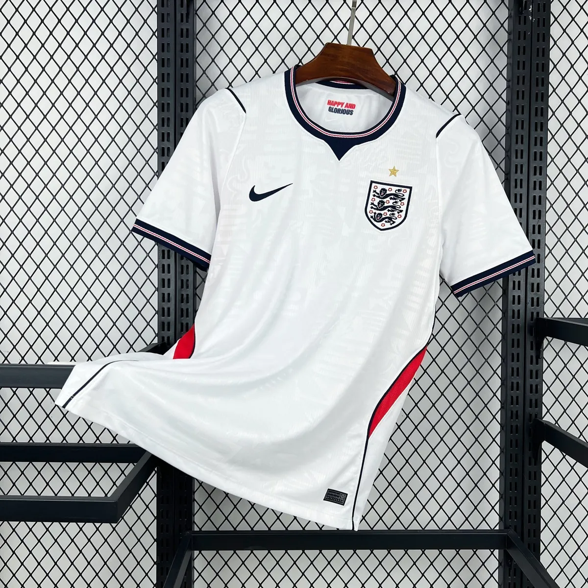 2026 World Cup England Mens Home Kit White Football T-Shirt AAAAJersey Dropship Yupoo 7