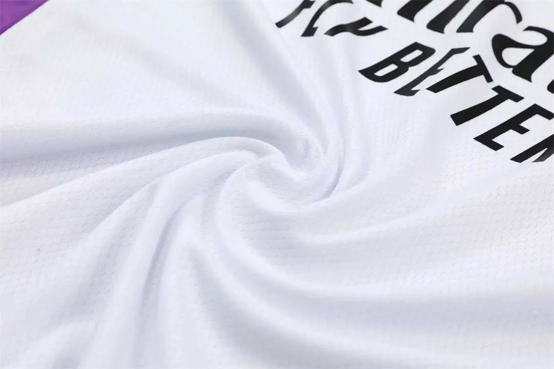 22-23 Real Madrid vest training suit kit White 5
