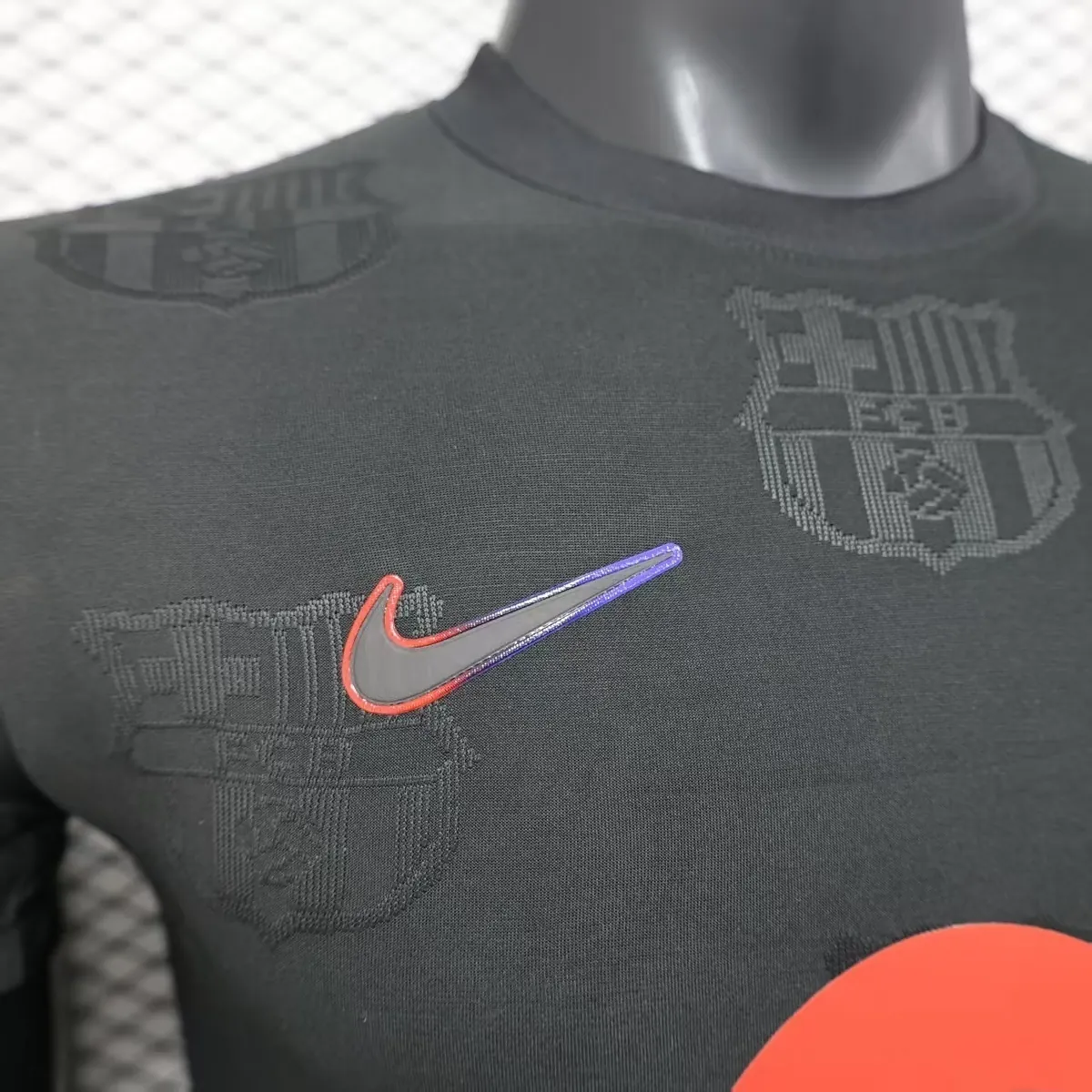 25-26 Barcelona Black Special Edition Player Version Cheap Shirt AAAAJersey Dropship Yupoo 2