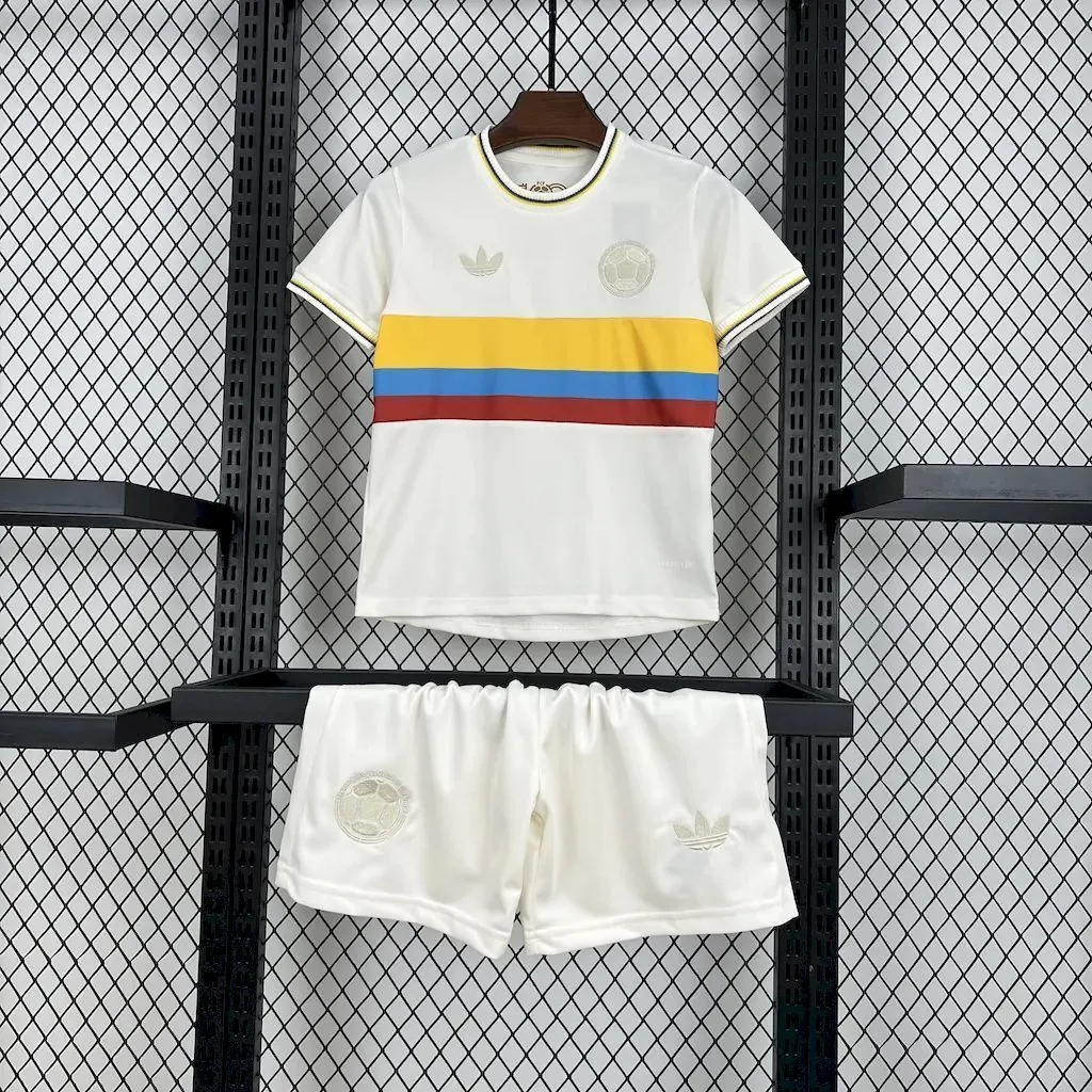 24-25 Colombia 100th Anniversary Kids Kits Youth Apparels AAAAJersey Supplier Yupoo 7
