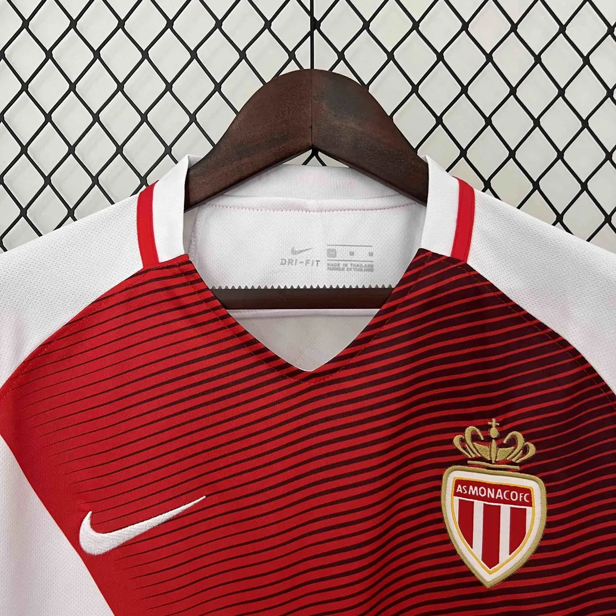 16-17 Monaco Home Retro Kit Football Uniform AAAAJerseys Dropshipping Yupoo 3