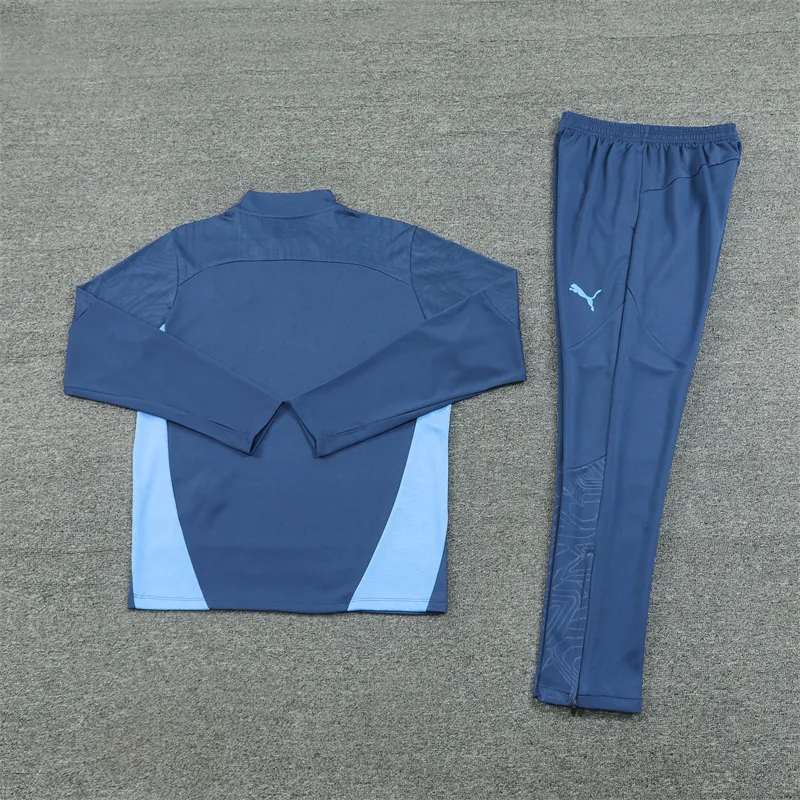 24-25 Manchester City Long Sleeve Training Suit Football Shirts 1
