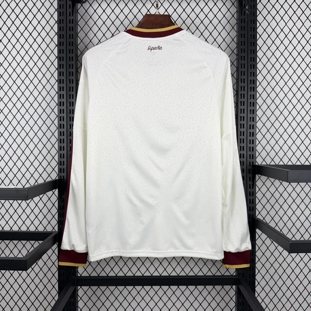 World Cup 2026 Spain Mens Away Kit Football Long Sleeve T-Shirt AAAAJersey Supply Yupoo 5 5