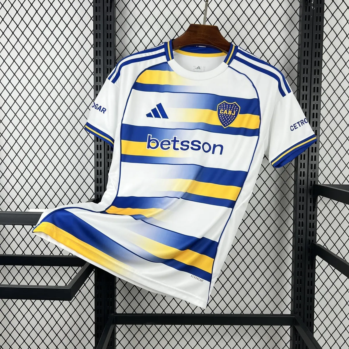 26-27 Boca Junior Mens Away Kit Soccer White Shirt AAAAJersey Supply Yupoo 1
