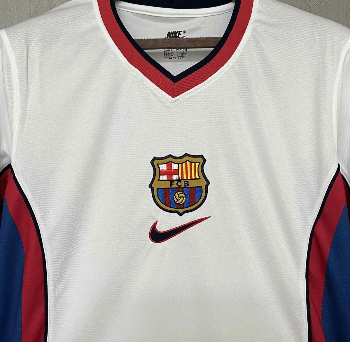 98-99 Barcelona Away Retro Kit Best Wholesale Yupoo 2