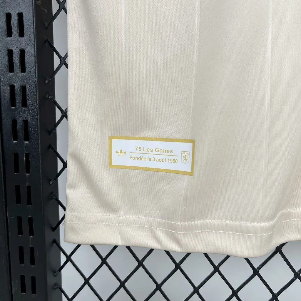 25-26 Lyon 75th Anniversary Special Edition Shirt Football Uniform AAAAJersey Wholesale Yupoo 1