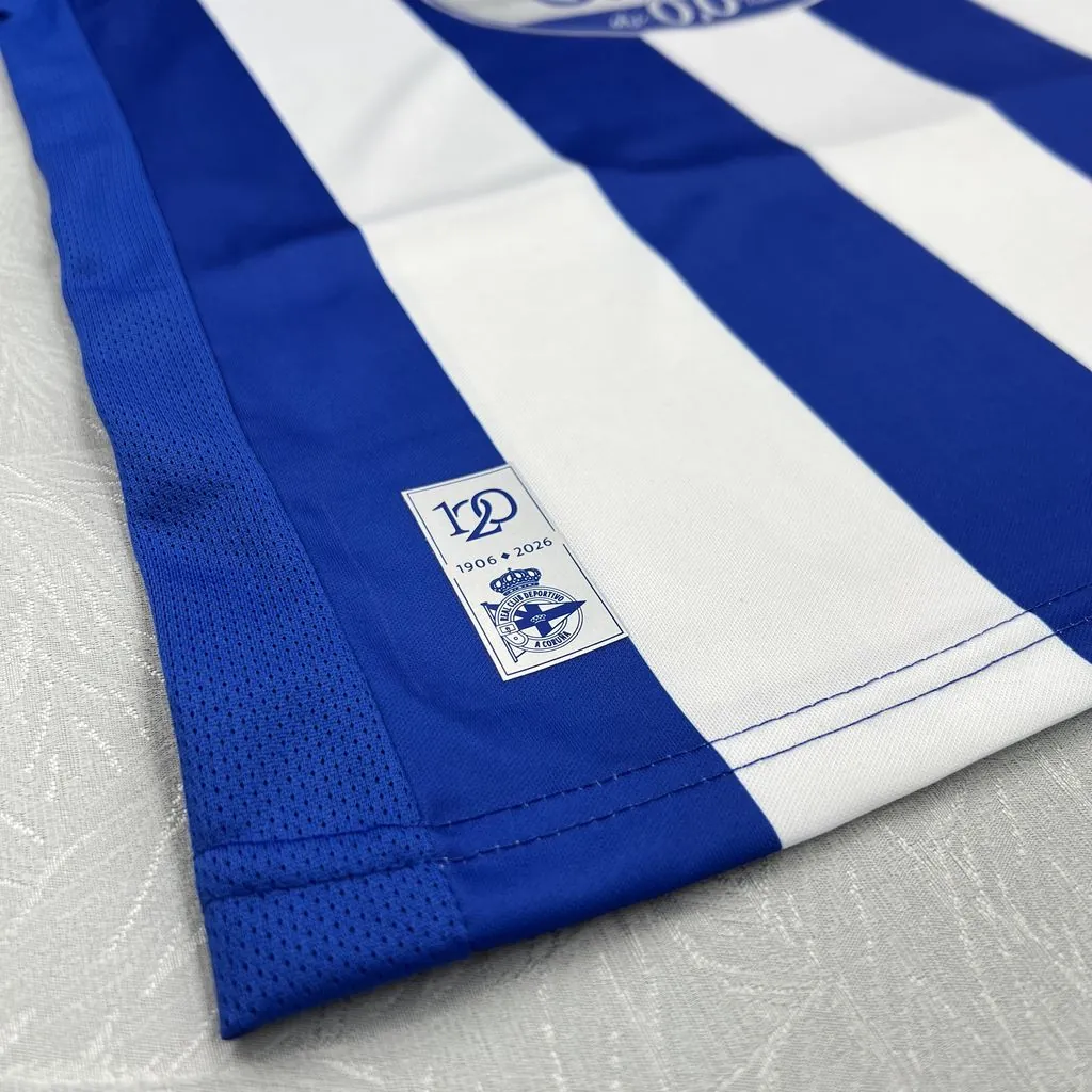 26-27 Deportivo de La Coruna Mens Home Kit Football T-Shirt AAAAJersey Supply Yupoo 11 9