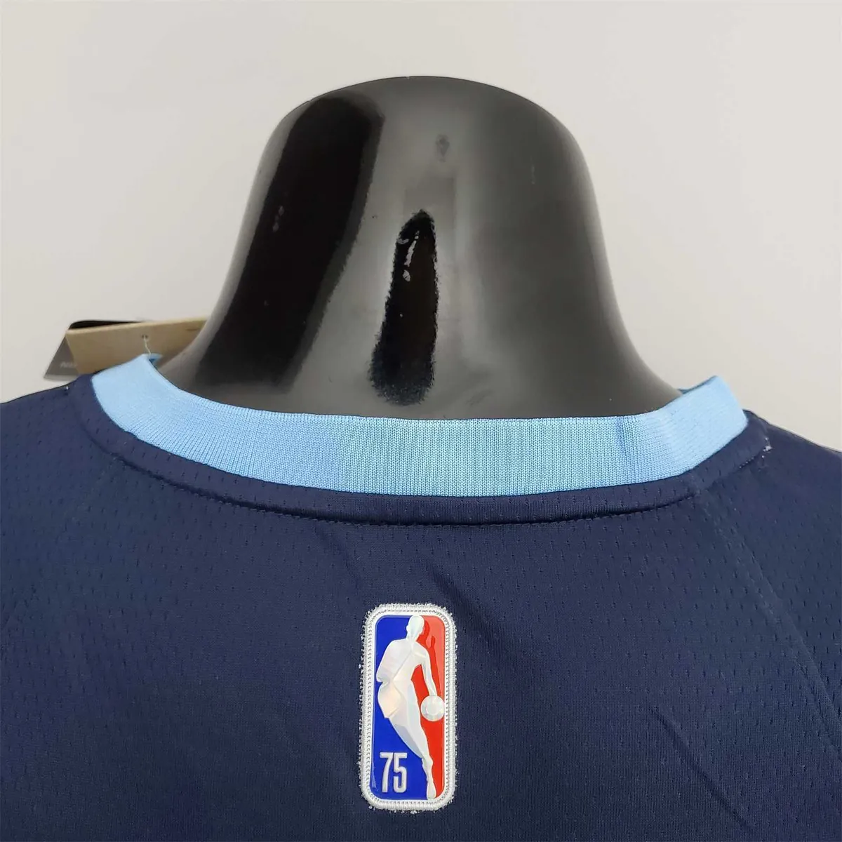 75th Anniversary Memphis Grizzlies MORANT#12 Navy Blue NBA Jersey 8