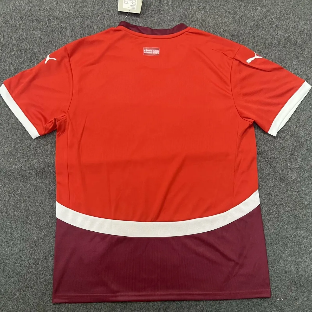 2024 Switzerland Home Kit UEFA Euro Uniform Jersey Supplier Yupoo 3