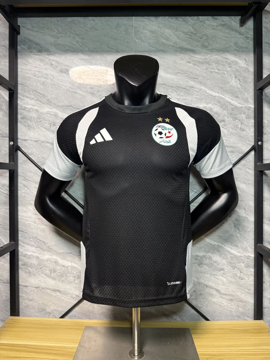 2026 Algeria Training Black KIt Player Version Soccer T-Shirt AAAAJersey Supply Yupoo 7