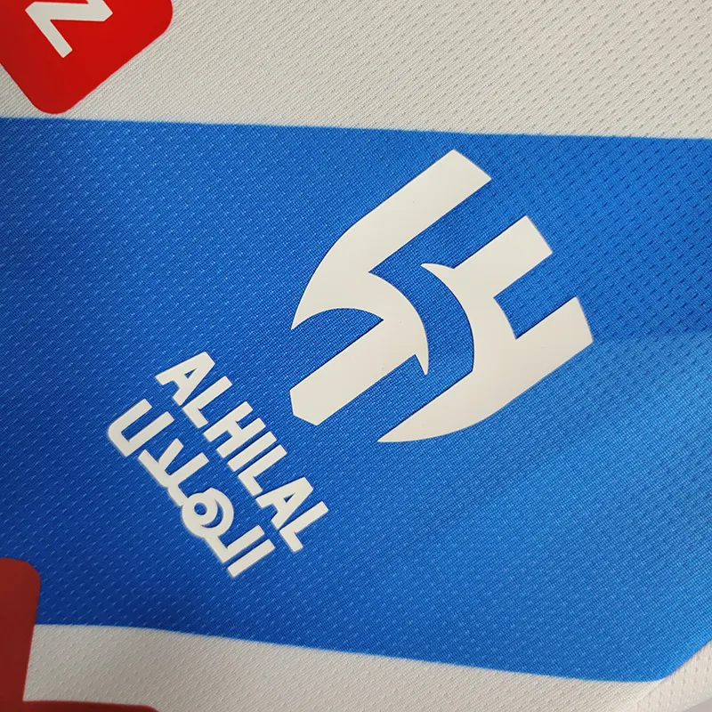 23-24 Al Hilal away size S-4XL Soccer Jersey 1