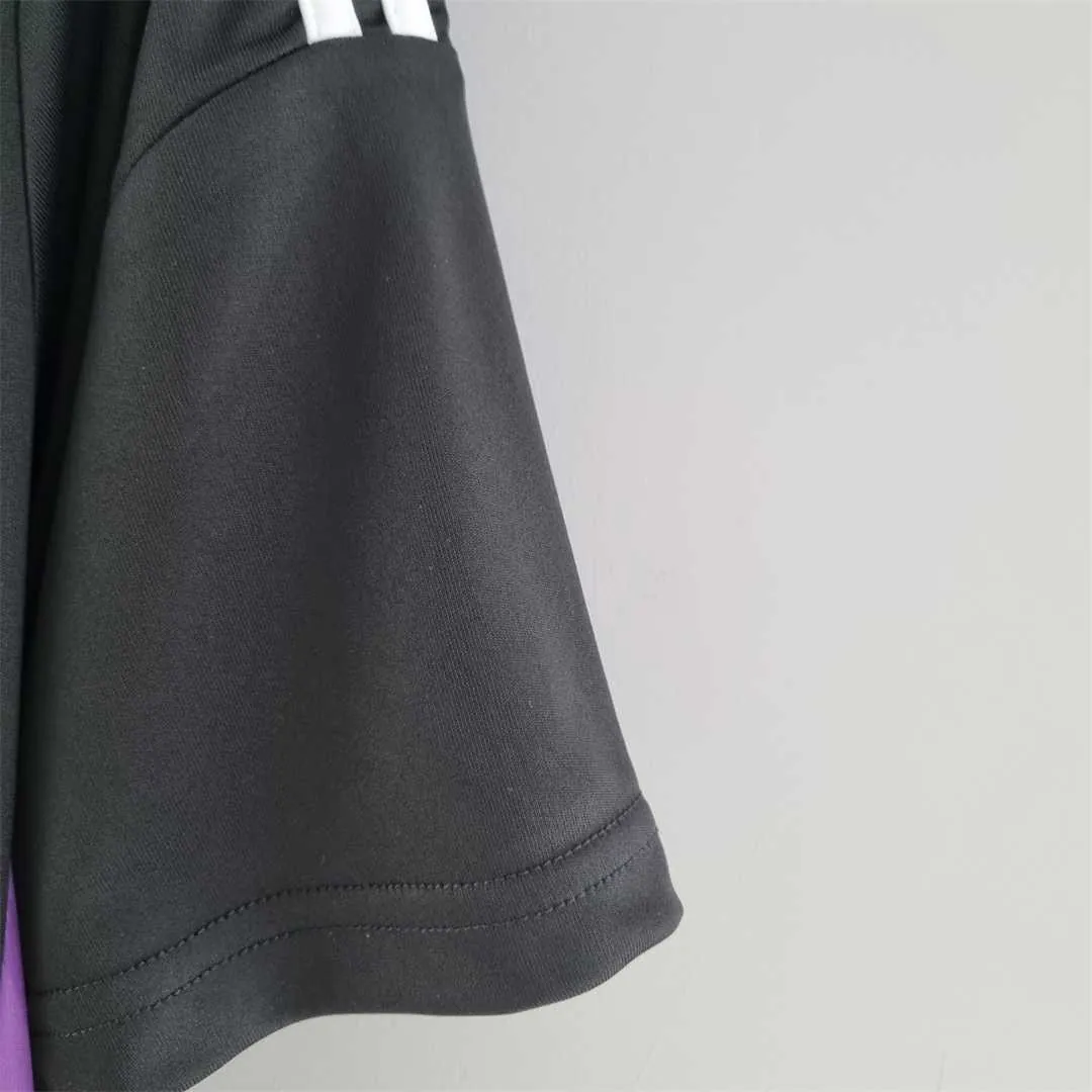 22-23 Real Madrid training suit blackpurple border 8