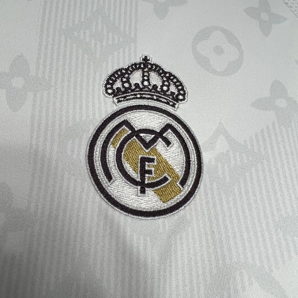 24-25 Real Madrid X LV White Special Edition Shirt AAAAJersey Supplier Yupoo 1