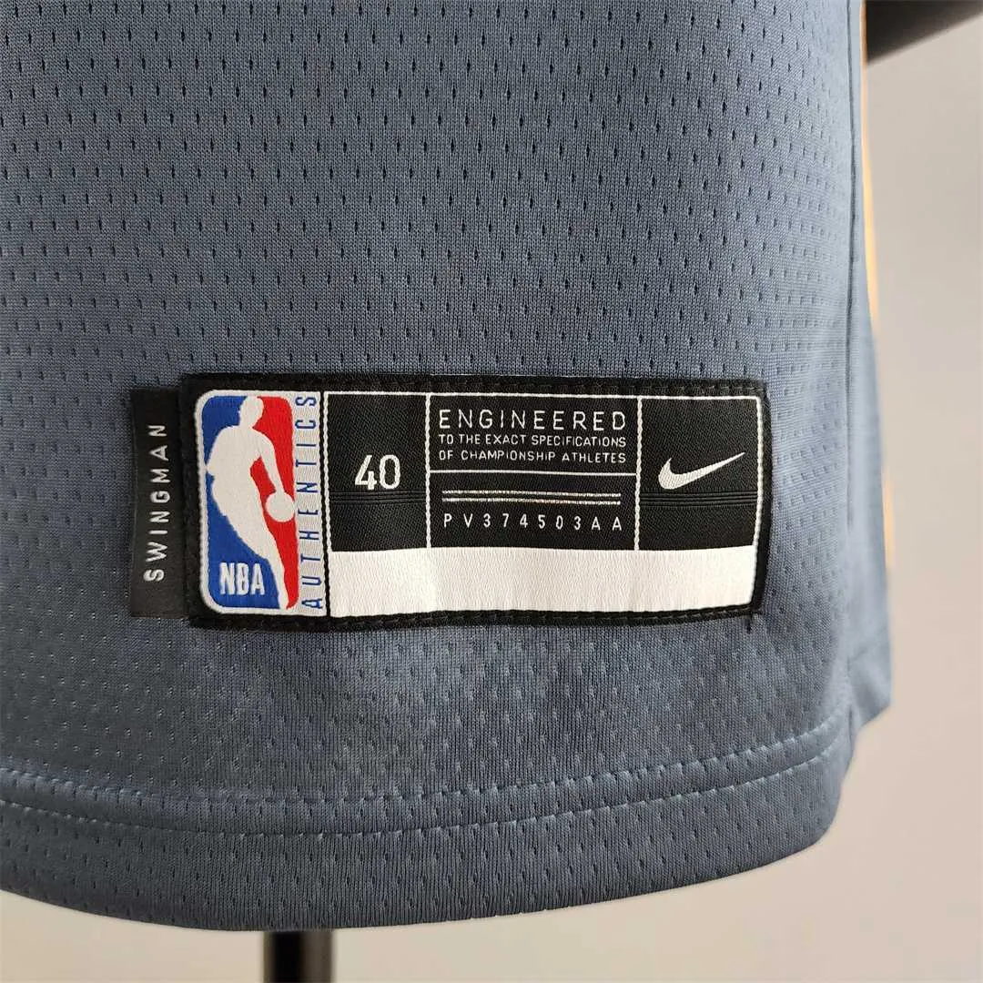 2018 HOMPSON #11 Golden State Warriors Grey NBA Jersey 1