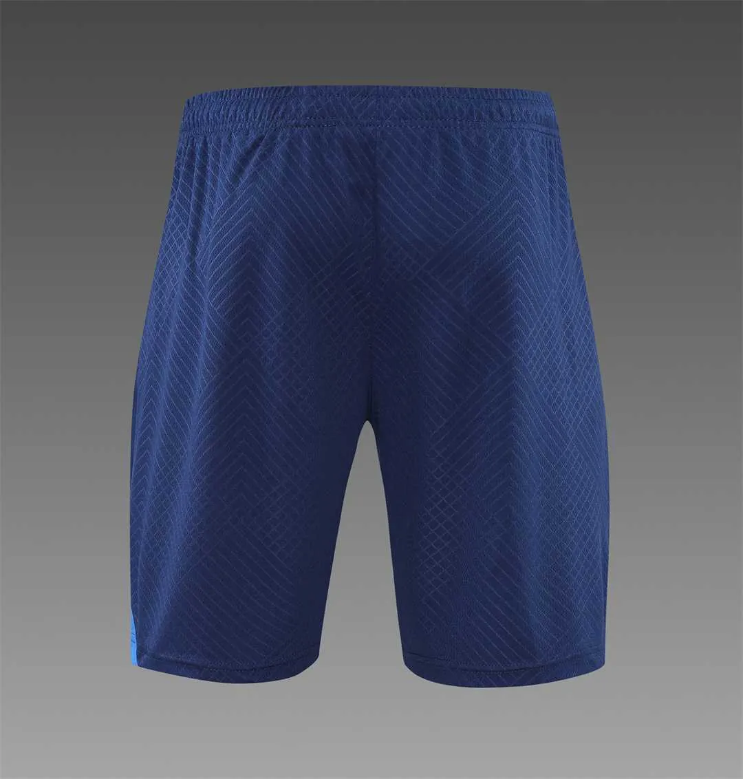 2022 France Training Suit Short Sleeve Kit Blue 9