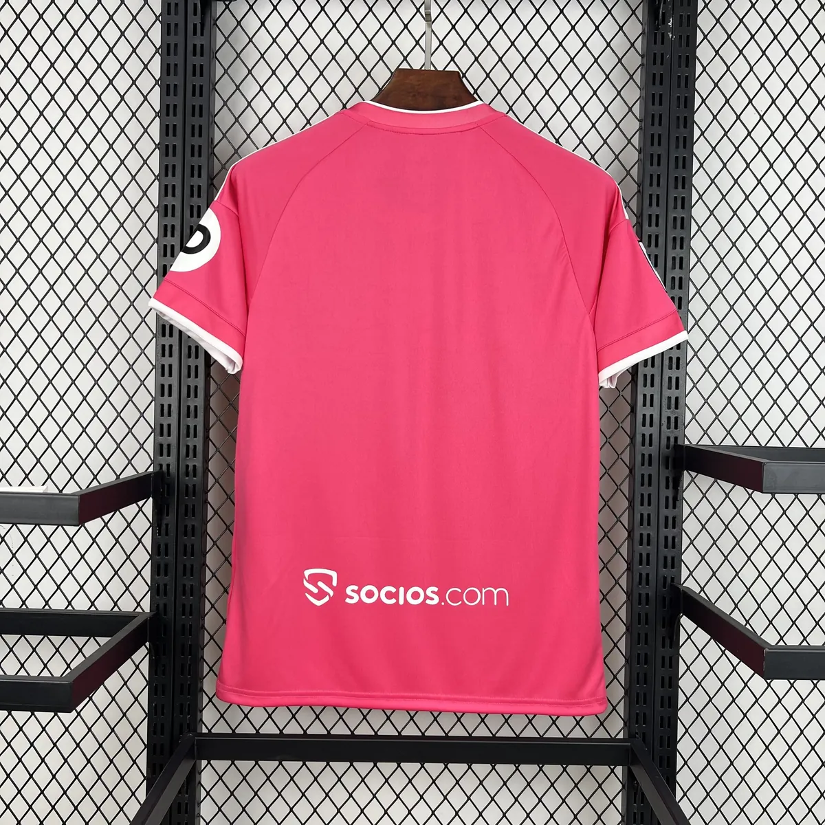 26-27 Sevilla FC Mens Special Edition Football Pink T-Shirt AAAAJersey Supply Yupoo 8 8