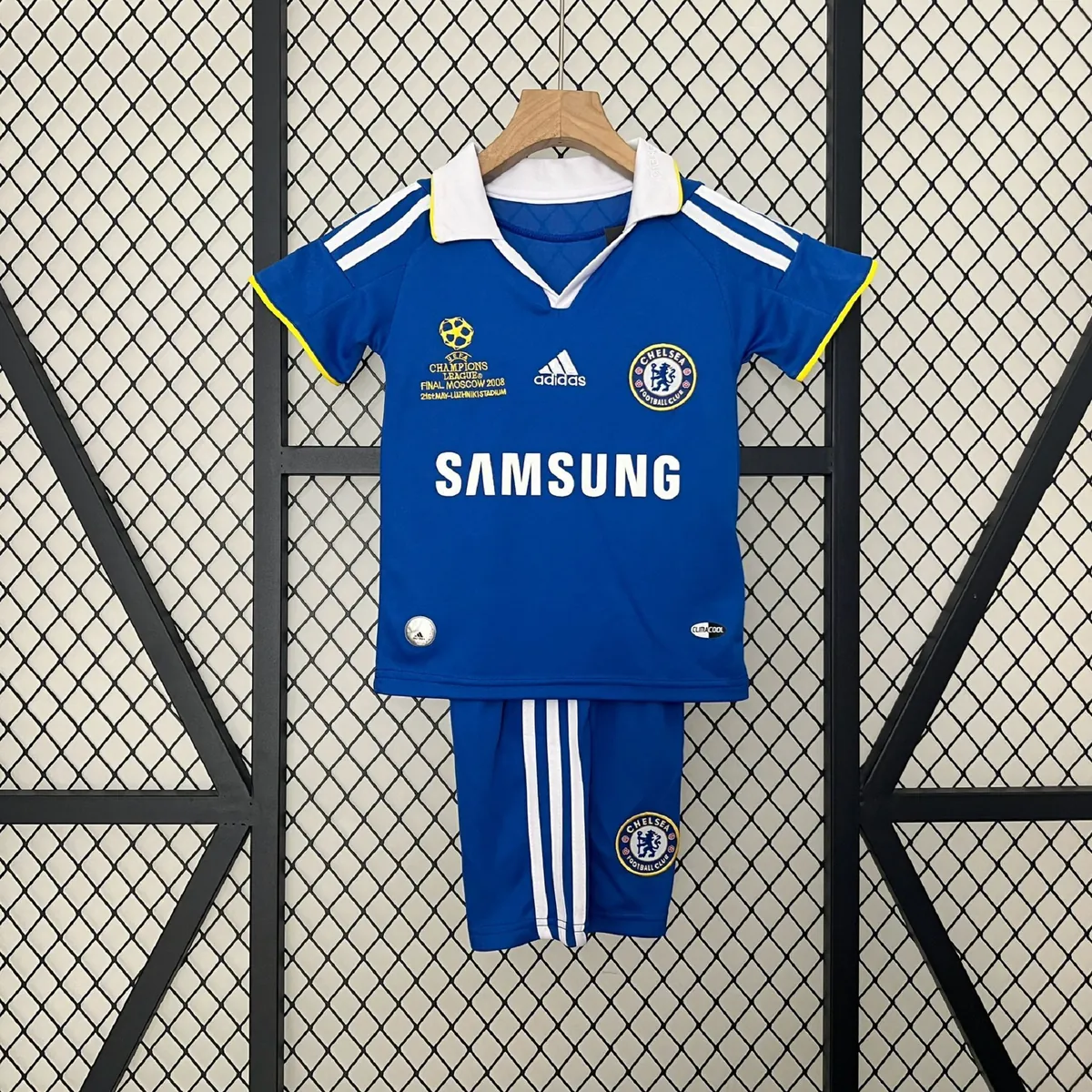 08-09 Chelsea Home Champions League Retro Kid Kits Youth Apparels AAAAJersey Wholesale Yupoo 10