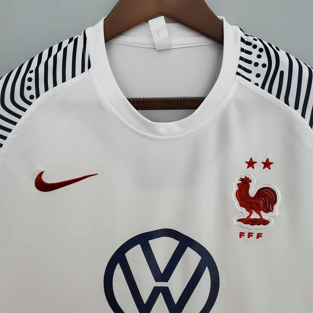 2021 France training suit white 3