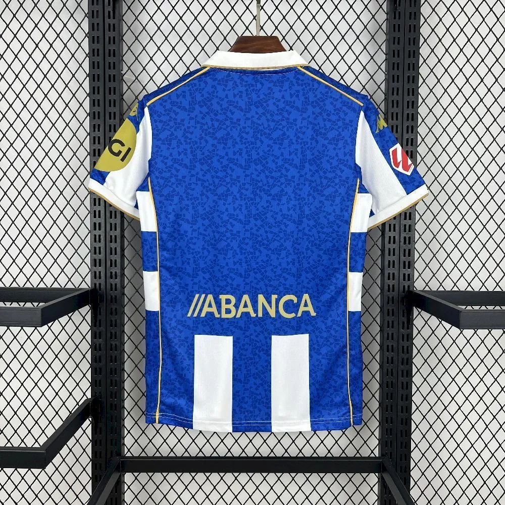 25-26 Deportivo La Coruna Home Shirt Soccer Uniforms Soccer AAAAJersey Factory Yupoo 5