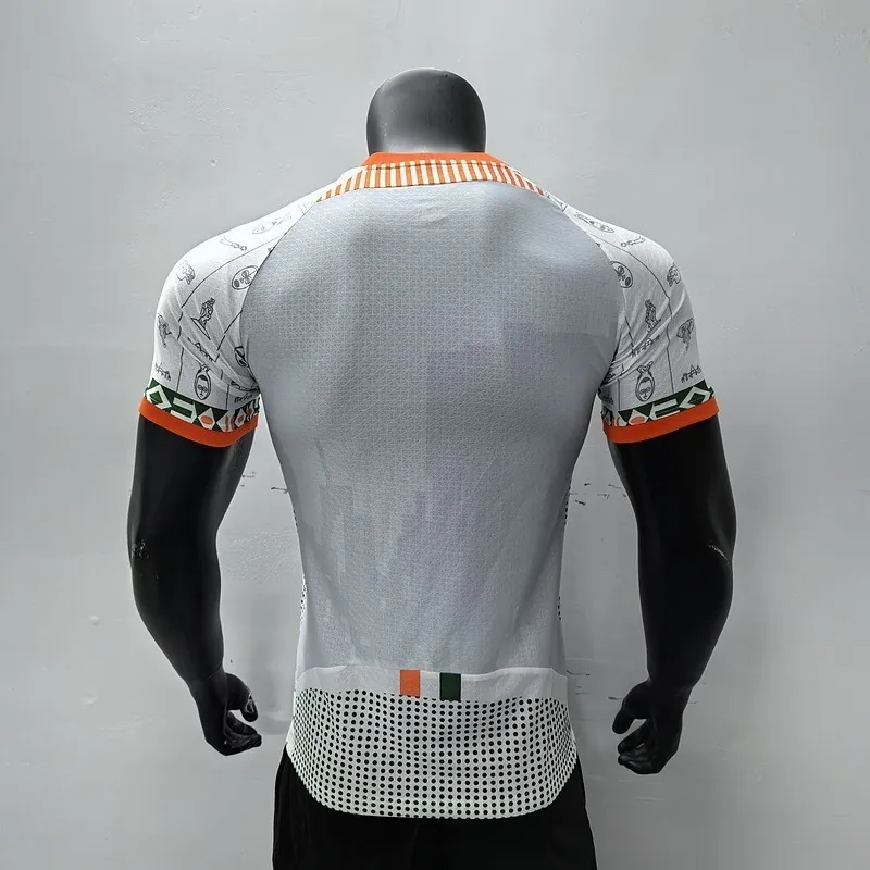 2023 Ivory Coast Training Kit White Player Version Shirts Football AAAAJersey Yupoo 1