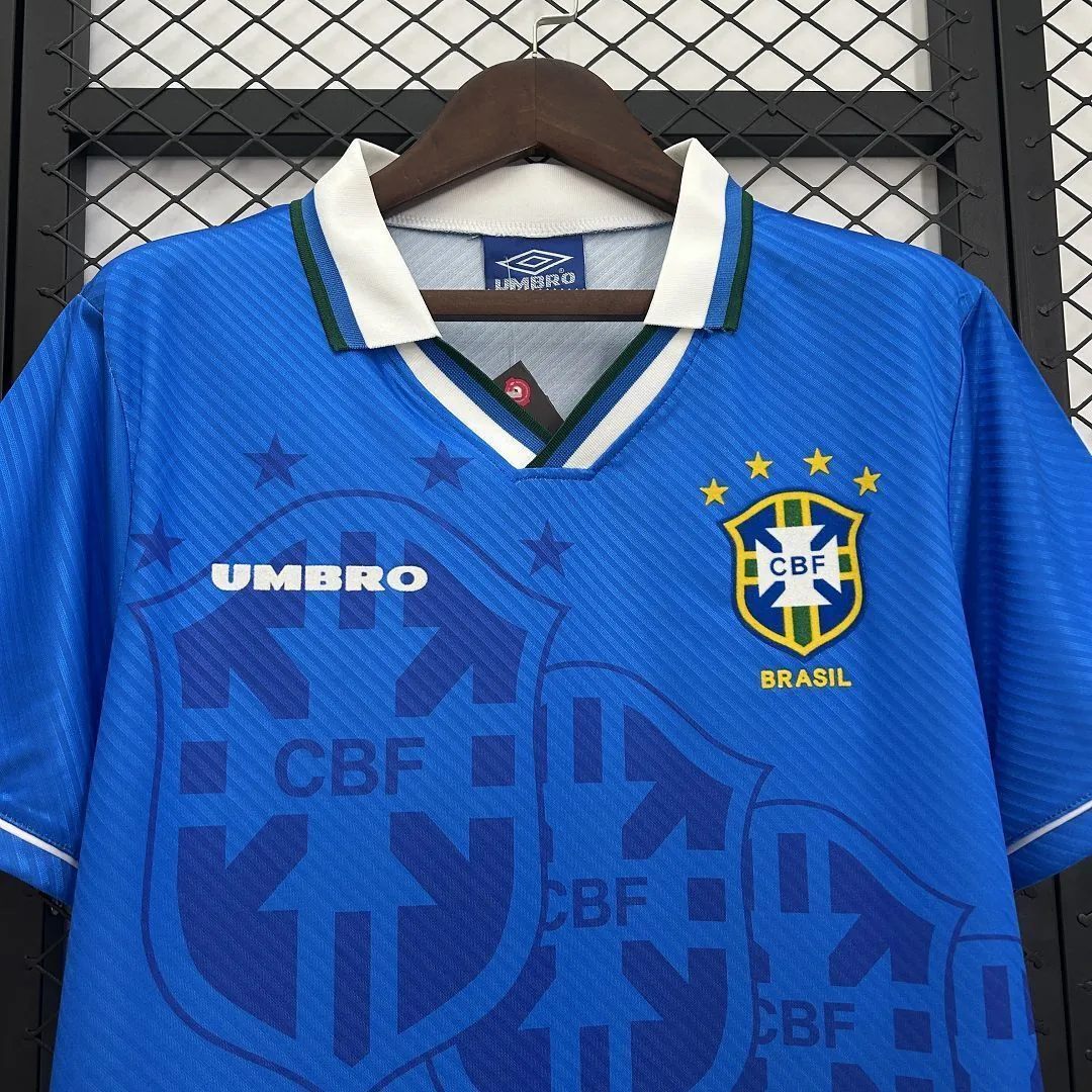 93-94 Brazil Away Retro Kit Vintage Shirt AAAAJersey Supply Yupoo 3