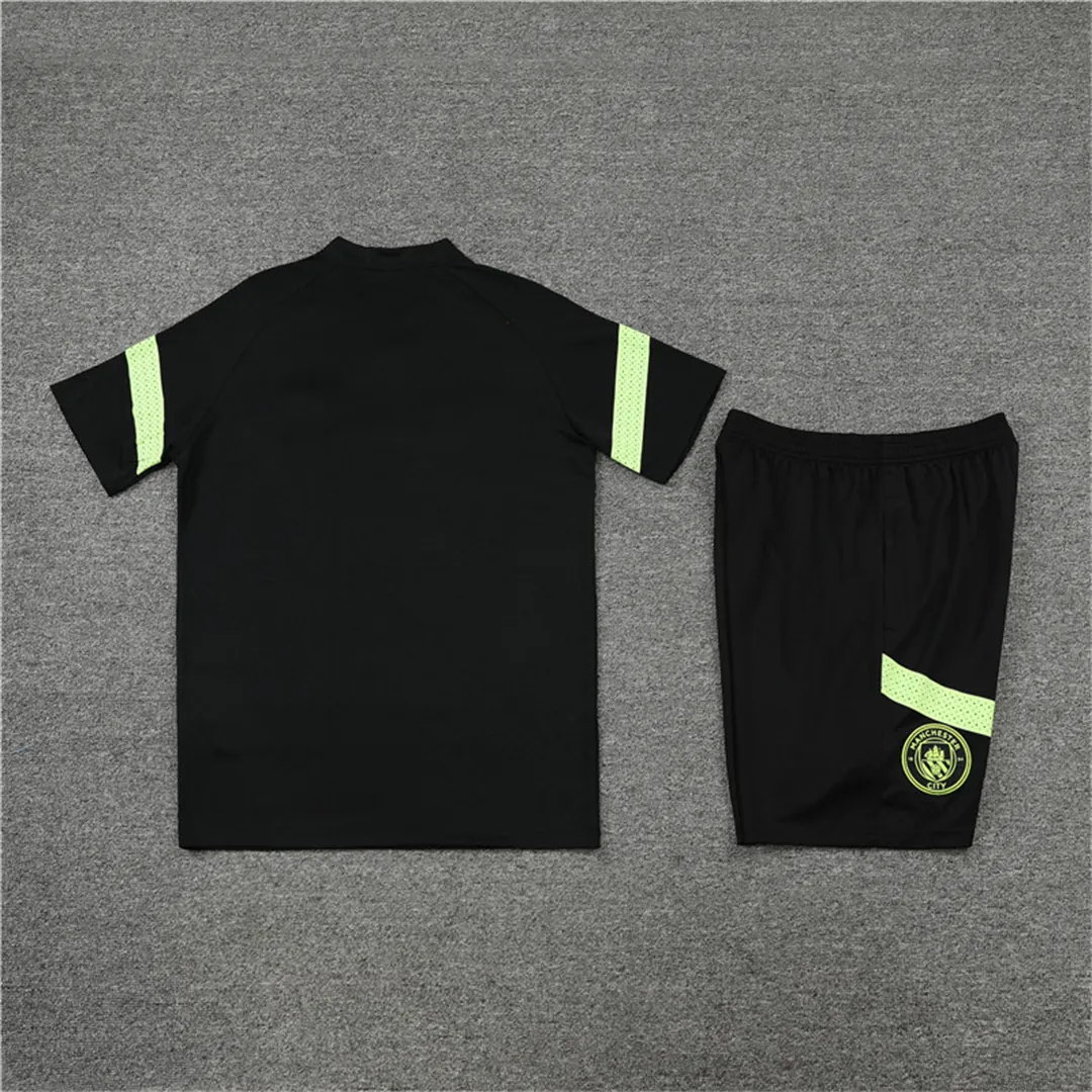 22-23 Manchester City Training Kit Black 2