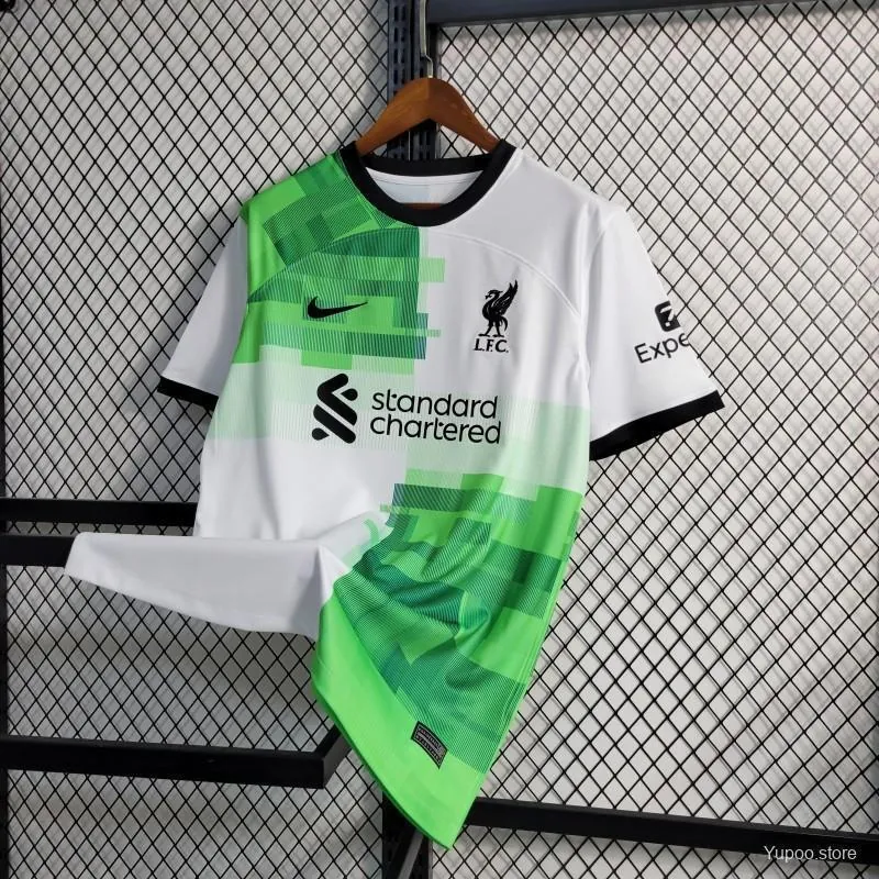 23-24 Liverpool Away Size:S-2XL cheap soccer jerseys 8