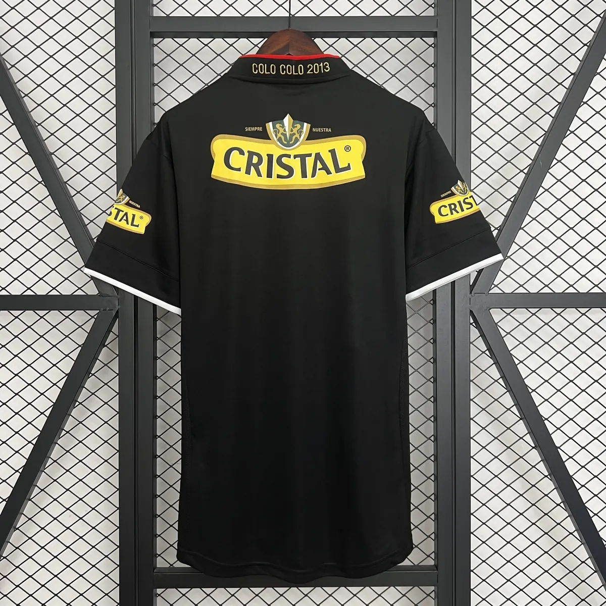 2013 Colo Colo Away Retro Kit Vintage black Shirt Football AAAAJersey Wholesale Yupoo 6