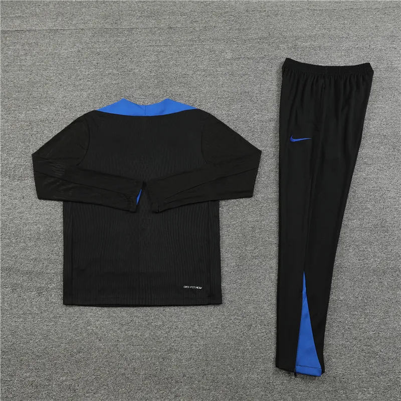 2024 Netherlands Player Long Sleeve Training Suit Football Shirts 1