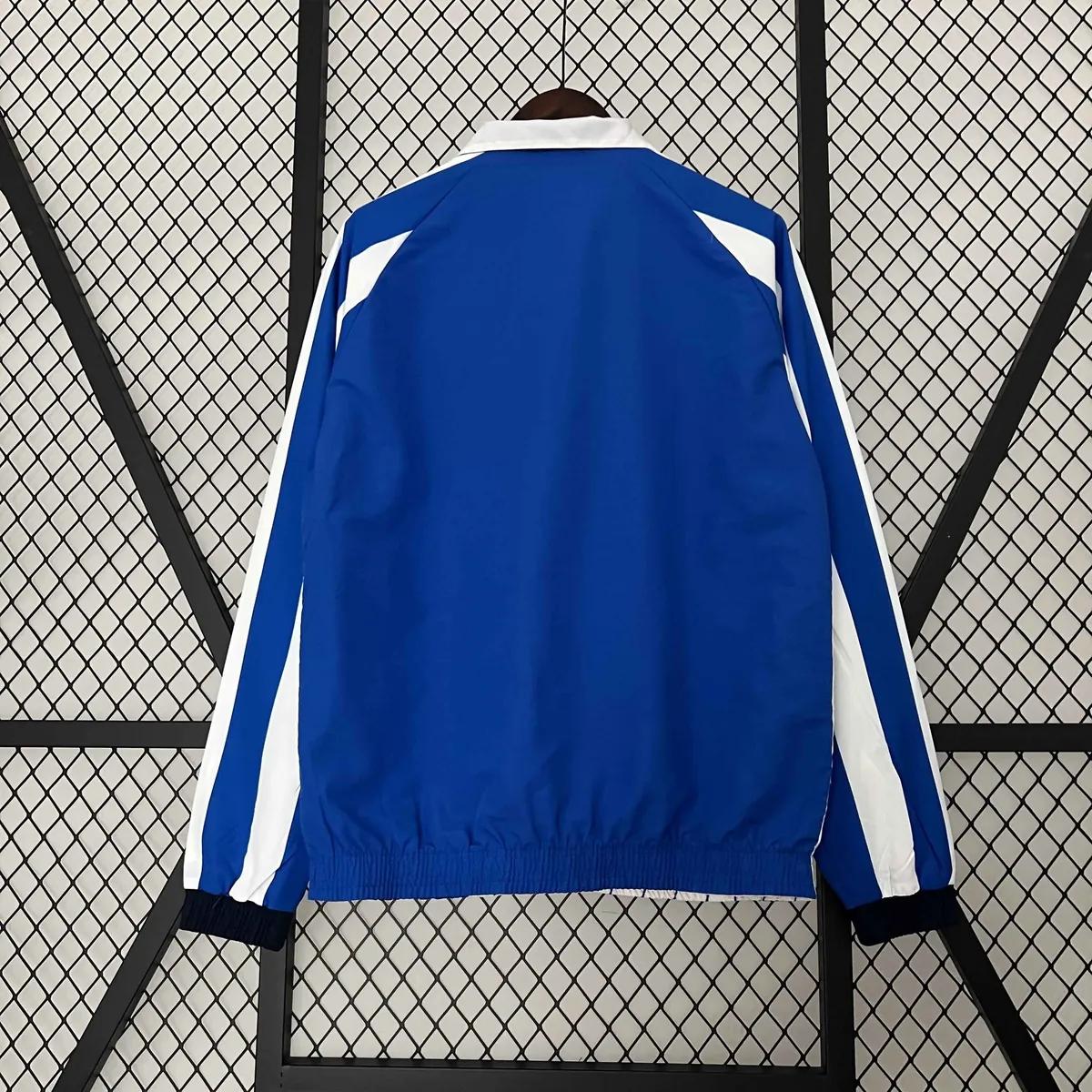 23-24 San Luis Reversible Windbreaker White&Blue Double-Sides Jacket Soccer Jerseys For Sale 2