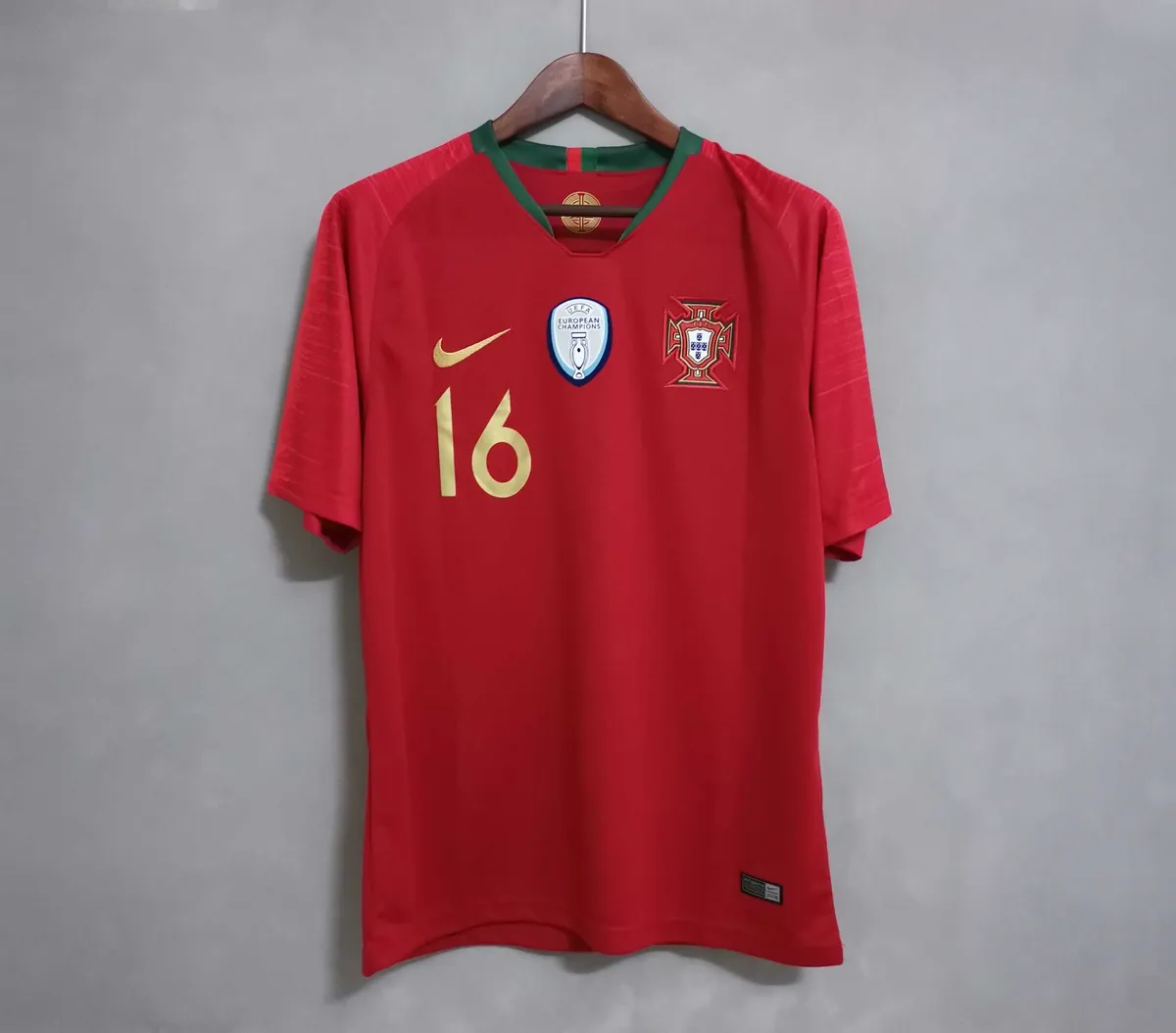 2018 Portugal home World Cup Jerseys 4