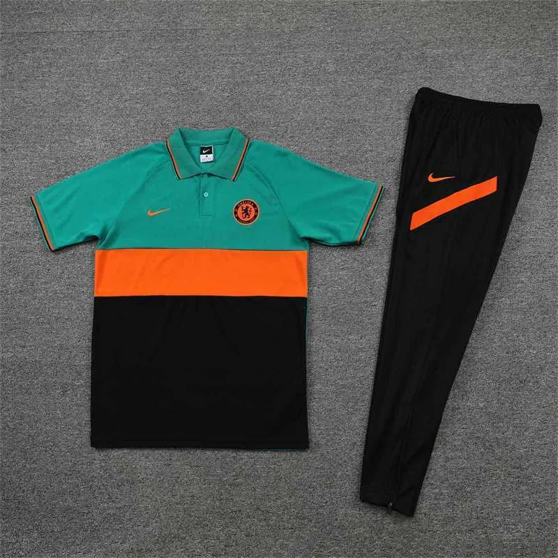 Polo Chelsea green and orange 1