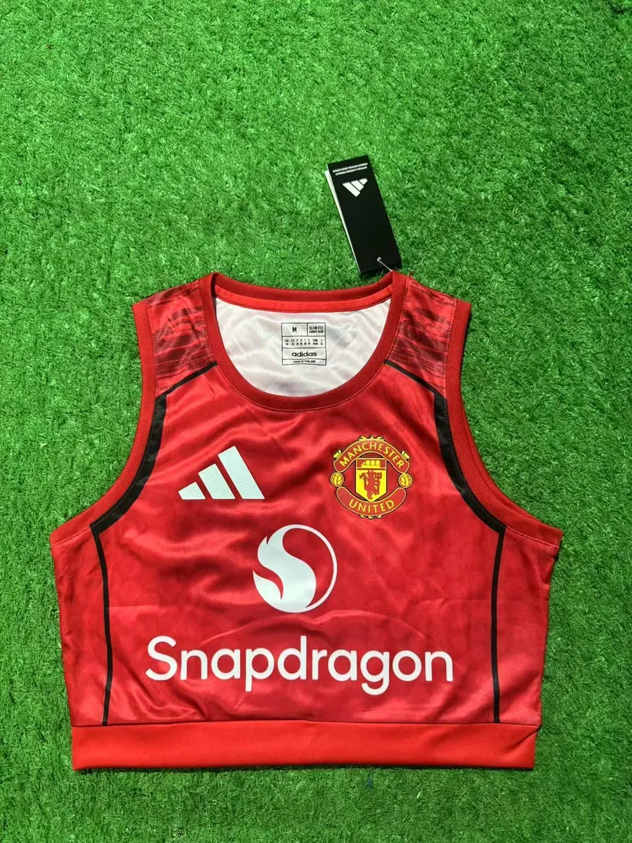 25-26 Manchester United Home Women's Summer Player Version Kit Lady Vest Apparels AAAAJersey Yu 4