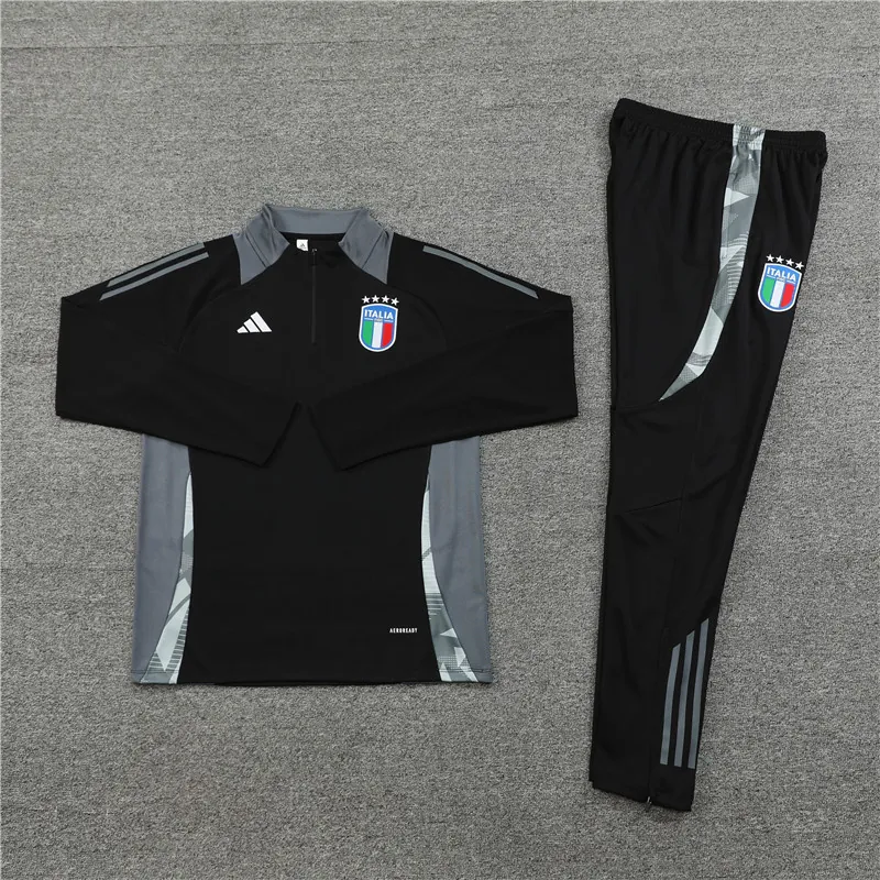 2024 Italy Long Sleeve Training Suit Football Shirts 2