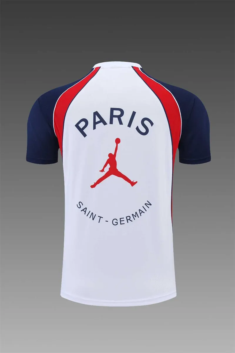 22-23 PSG training suit short sleeve kit White Blue Red 10
