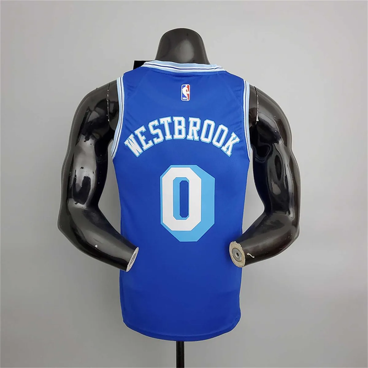 2021 Westbrook#0 Lakers Retro Blue 5