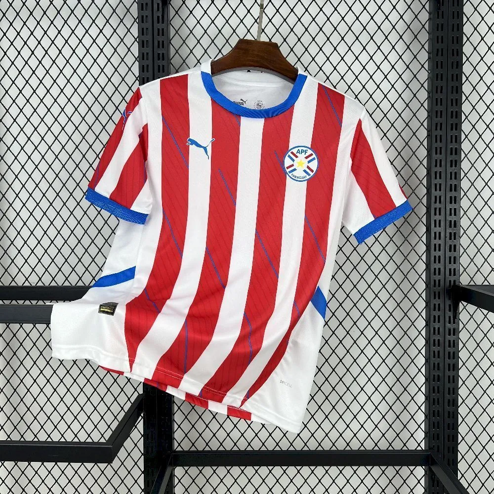 2024 Paraguay Home Shirt Soccer Apparels AAAAJersey Supply Yupoo 8