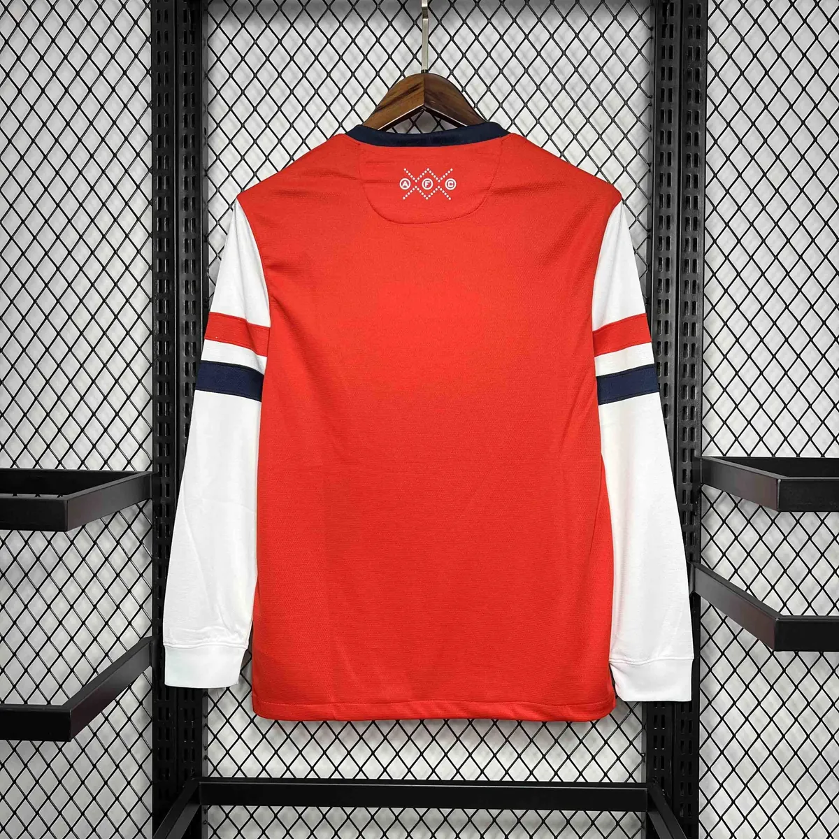 12-13 Arsenal Home Long Sleeve Retro Kit Vintage Shirt AAAAJersey Wholesale Yupoo 1