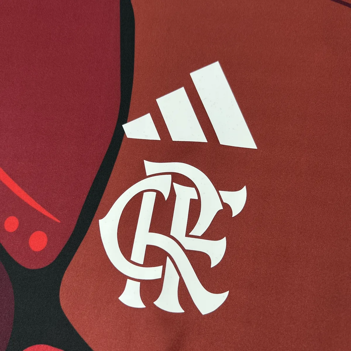 26-27 Flamengo Pre-Match Football T-Shirt AAAAJersey Supply Yupoo7 7