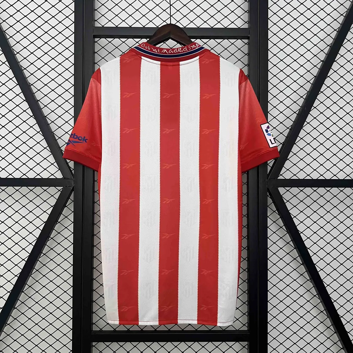98-99 Atletico Madrid Home Retro Kit Vintage Shirt AAAAJersey Supplier Yupoo 3