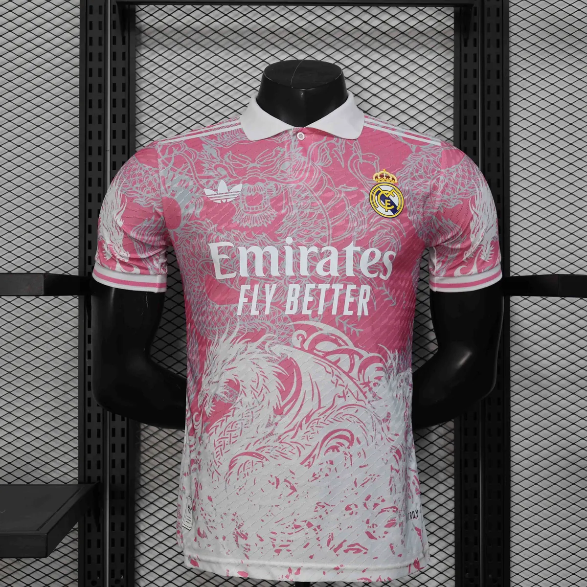 25-26 Real Madrid Pink Dragon Special Edition Kit Player Version Shirt AAAAJersey Supply Yupoo 6