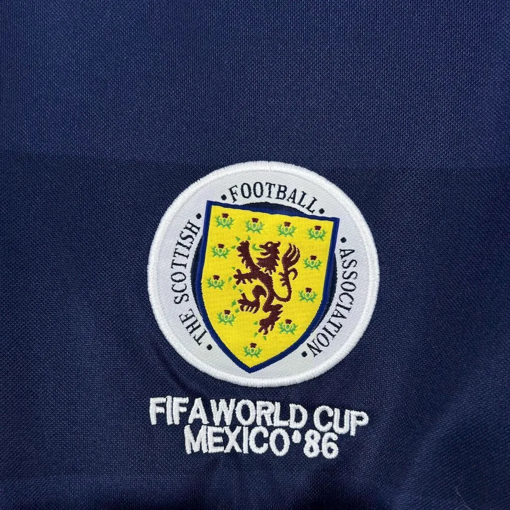 1986 Scotland Home World Cup Retro Kit Vintage Shirt AAAAJersey Yupoo 4