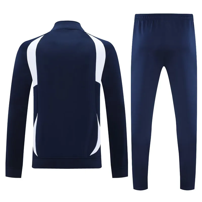 25-26 France Local Retro Football Tracksuits Long Jacket Suits 2