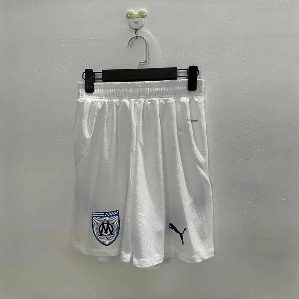 24-25 Marseille Home Player Version Shorts AAAAJersey Supplier Yupoo 2