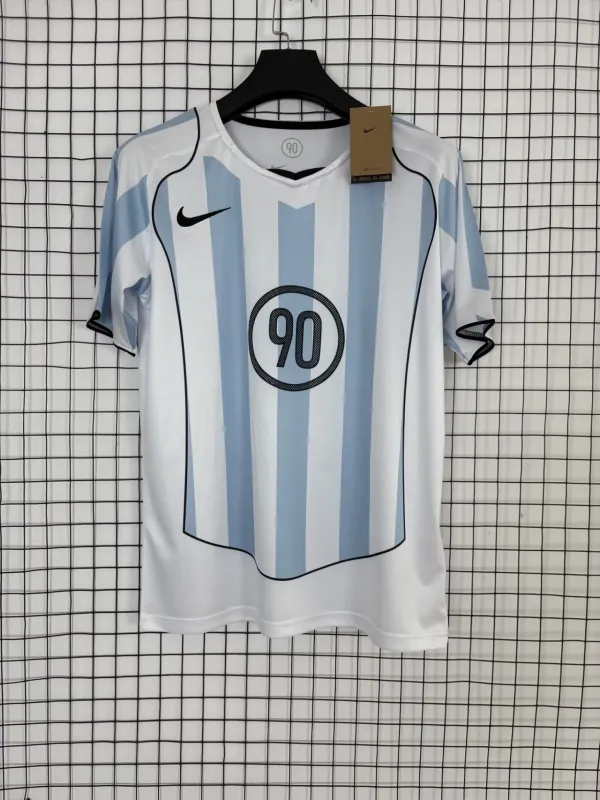 25-26 T90 Blue&white Kit Soccer T-Shirt AAAAJersey Supply Yupoo 3